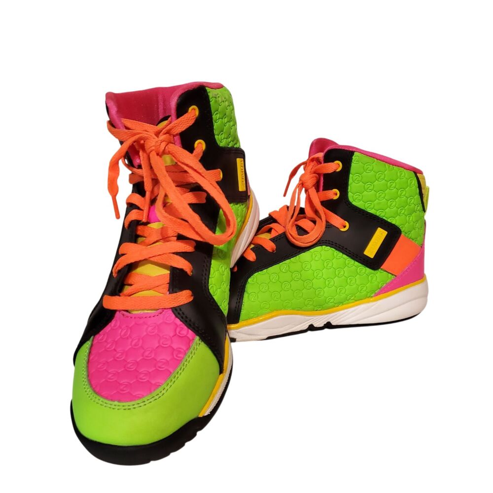 Zumba Energy Boss High Top Fitness Sneakers Women's Size 8